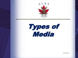 PowerPoint - Elks of Canada