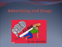 Advertising and Drugs