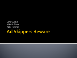 Ad Skippers Beware