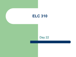 elc 310 day 22
