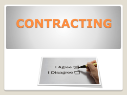 contracting - JLS Marketing Concepts Ltd.