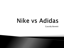 Nike vs Adidas - WordPress.com
