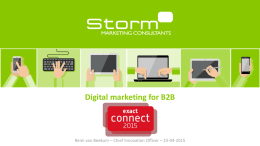 Digital marketing for B2B