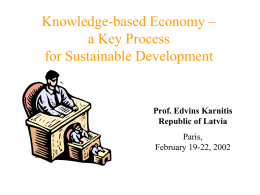 Prof. Edvins Karnitis Republic of Latvia