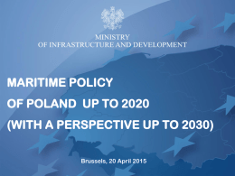 maritime policy of poland up to 2020