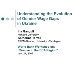 Extensive Literature on Evolution of Gender Wage Gap
