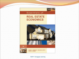 Realo Estate Economics