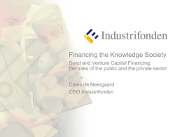 CEO Industrifonden - European Commission