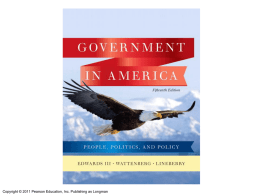 Government, Politics, and the Economy