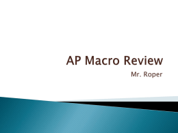 AP Macro Review