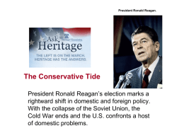 The Conservative Tide
