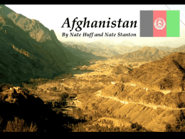 The Taliban in Afghanistan
