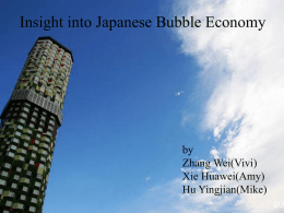 Bubble economy?