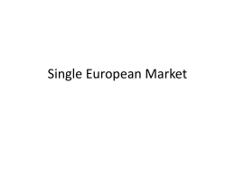 single europe