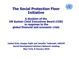 Social Protection Floor Initiative