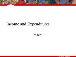 Income,Expenditures,AD, AS mod 16 - 21