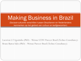 Making business with Brazil (Sociaal
