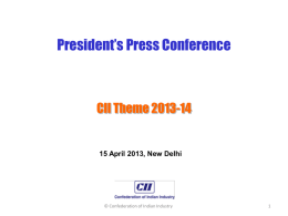 CII Theme 2013-14
