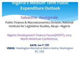 Ana - Nigeria Development & Finance Forum