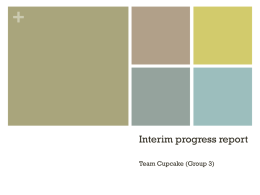 Interim Project Report group 3