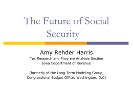 The Future Of Social Security