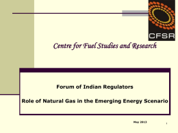 Centre for Fuel Studies and Research