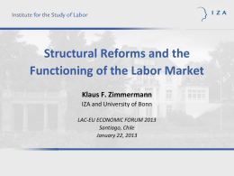 Structural labor market reforms!