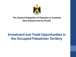 Downloadable Powerpoint on Trade and Investment in the oPt