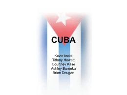 A Taste of Cuba - University of Dayton : Homepages