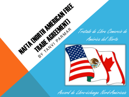 NAFTA (North American Free Trade Agreement)