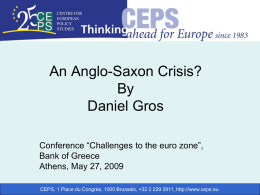Daniel_Gros - Τράπεζα της Ελλάδος
