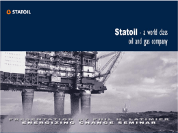 Statoil - TypePad