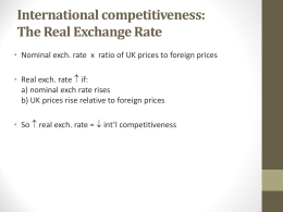International Competitiveness