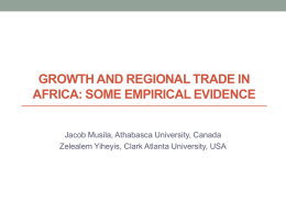 Does Trading Partners Matter for Economic Growth? Evidence