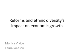 Reforms and ethnic diversity’s Impact on growth