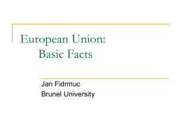European Union: Basic Facts
