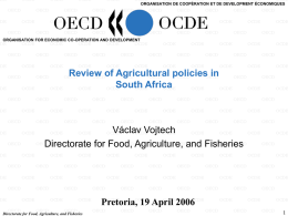 Template for OECD/AGR presentations