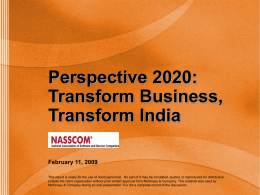 Vision 2020: Transform India, transform World
