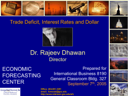 Forecasting - Rajeev Dhawan