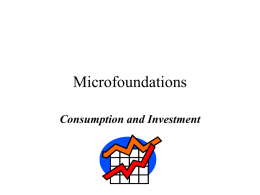 Microfoundations - KsuWeb Home Page