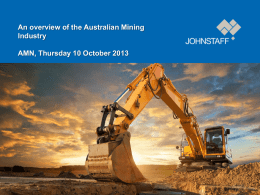 Australian Mining Industry