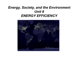 Energy Efficiency: The first and most profitable way to