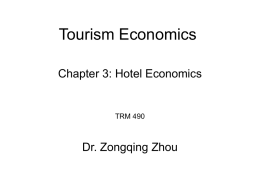 Tourism Economics - Niagara University
