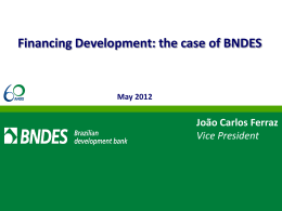 BNDES - International Economic Association