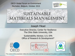 Center for Resilience - Dutch Waste Management Association