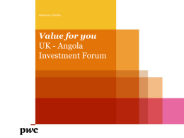 UK Angola Investment Forum