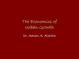 The Economics of Urban Growth