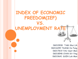 What is Index of Economic Freedom(IEF)?