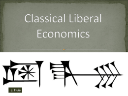Classic Liberal Economics