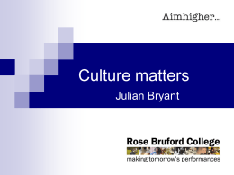 Careers in theatre - Rose Bruford College